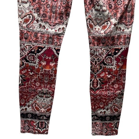 7 For All Mankind Ankle Skinny Olympia Mosaic Print Jeans Size 27 - Picture 12 of 15